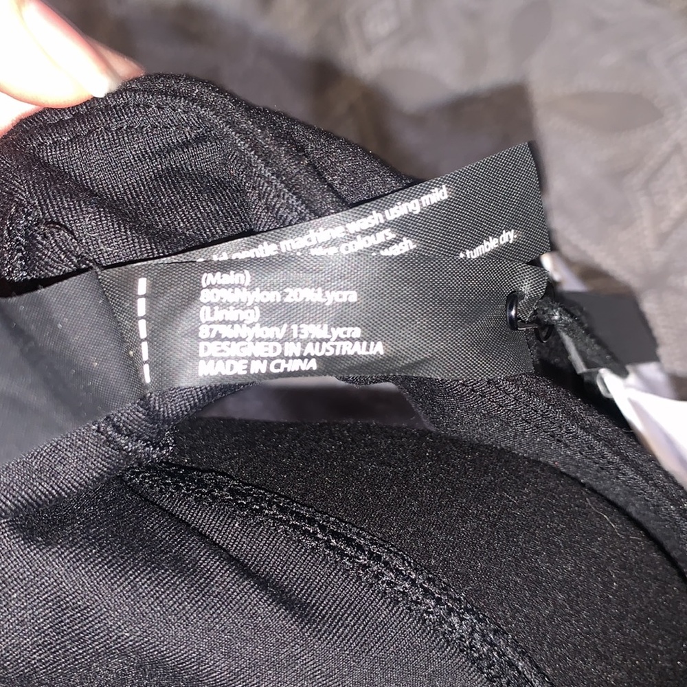 Baseline | by Ashy Bines Racerback Black Bra with padding - Picture 7 of 8